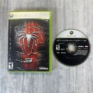 Spider-Man 3 (Xbox 360, 2007) No Manual